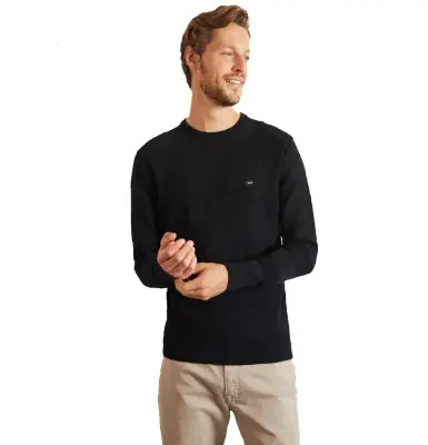 EDEN PARK PULL COL ROND Noir — photo 2