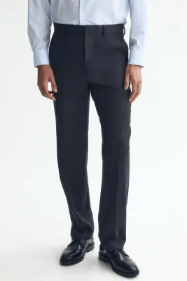 Pantalon de costume Regular Fit - Gris foncé — photo 1