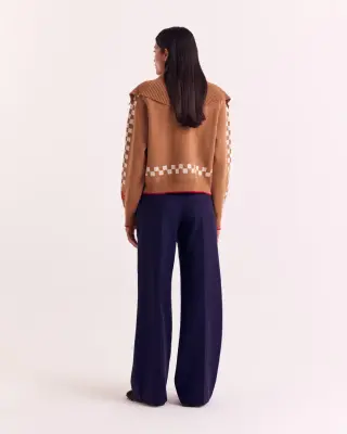 Pantalon Simeon bleu encre — photo 2