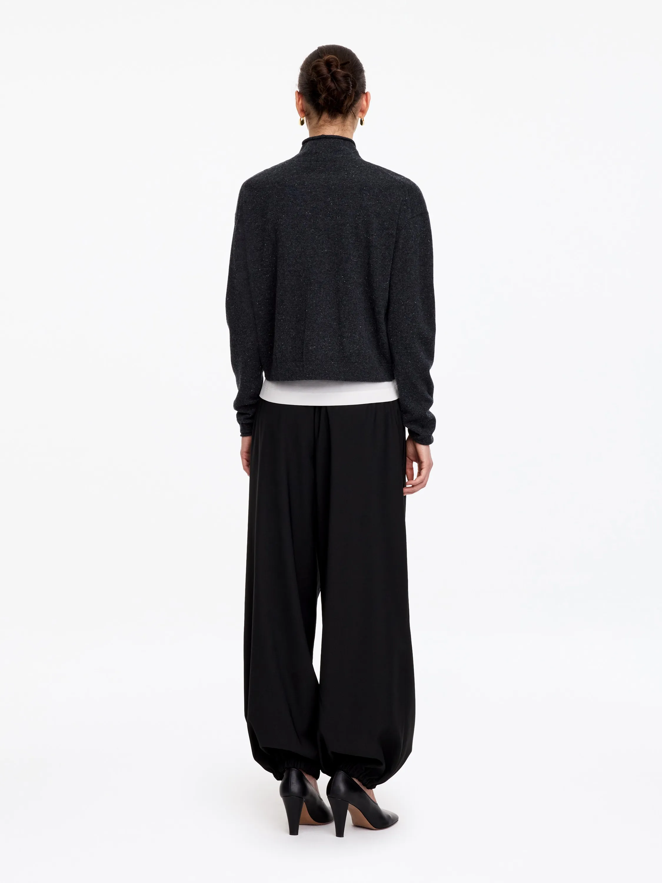 Pantalon jambes barrel - Noir