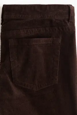 Pantalon évasé - Marron foncé — photo 4