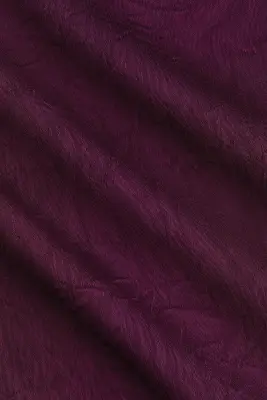Robe avec détail à nouer - Violet prune — photo 5