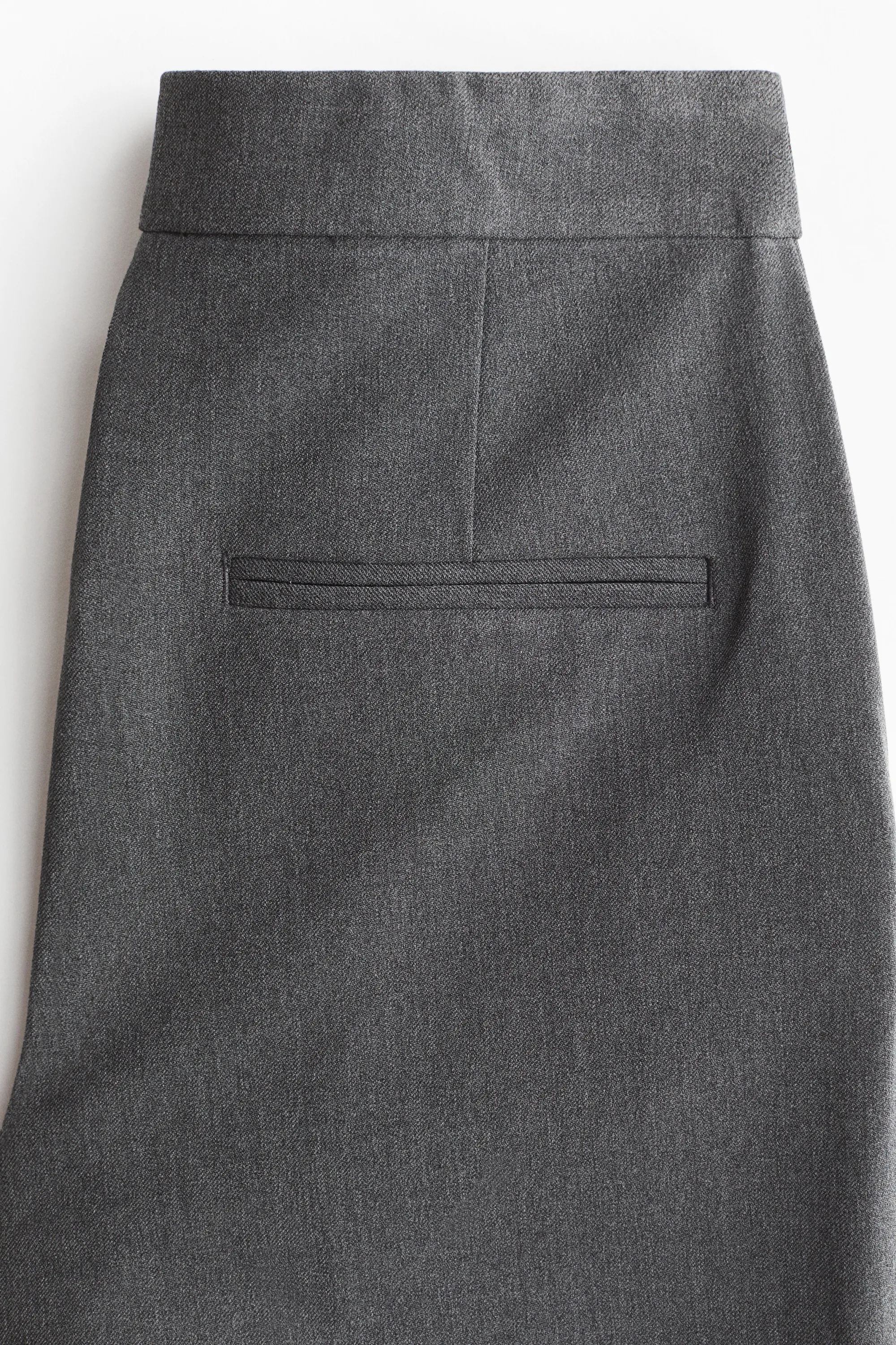 Pantalon bootcut - Gris foncé chiné