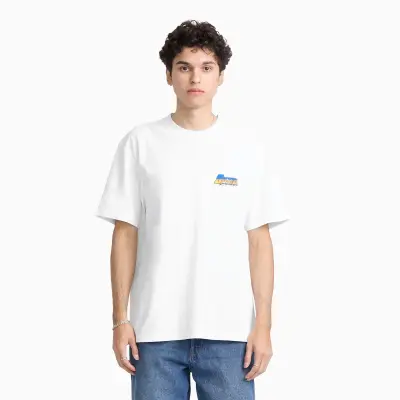 t-shirt Dickies tonopah – white — photo 2