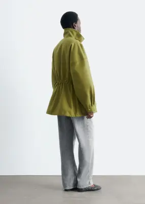 Veste oversize utilitaire - Vert — photo 5