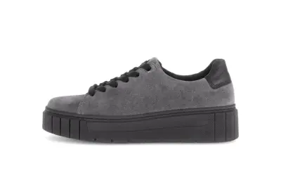 Baskets Gabor 76.410.40 Grises - Cuir Lacets Élastiques Grande Pointure Femme — photo 2