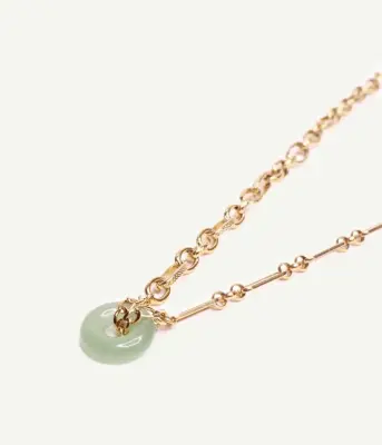 Caprice Paris – Collier Paloma Vert Or — photo 2
