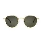 Lunettes sunrise or/uni vert