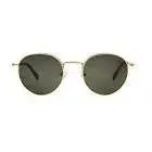 Lunettes sunrise or/uni vert