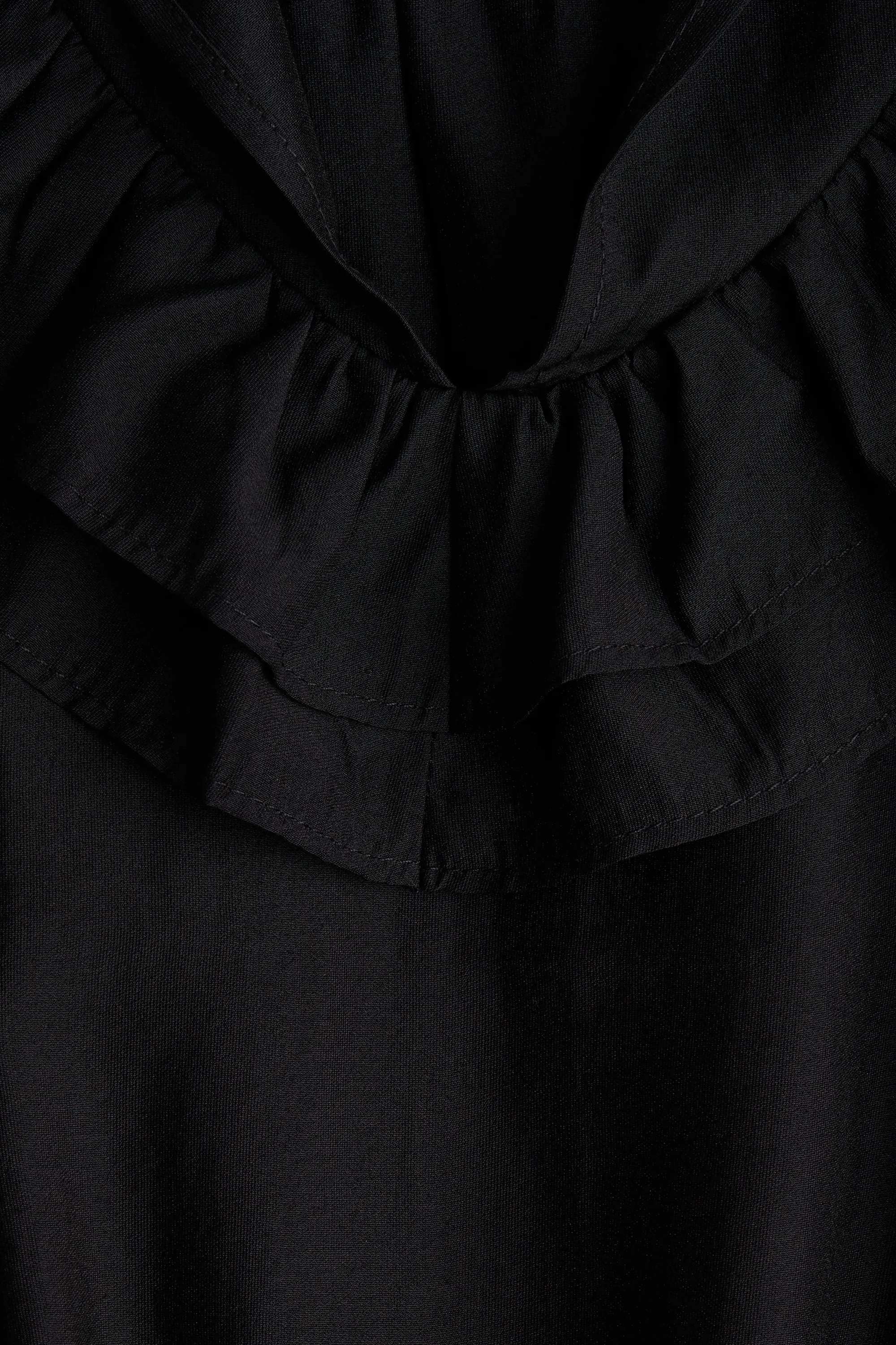 Robe volantée - Black