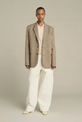 VESTE HERMOSA MARRON/BEIGE — photo 1