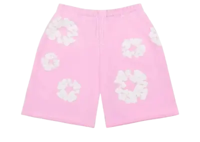 Denim Tears The Cotton Wreath Shorts Pink — photo 2