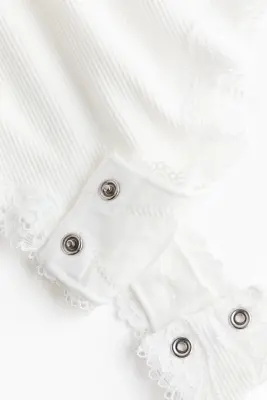 Body Seamless avec dentelle - Blanc — photo 5