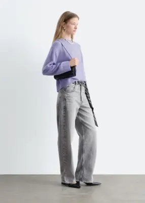 Pull en maille - Lilas — photo 5