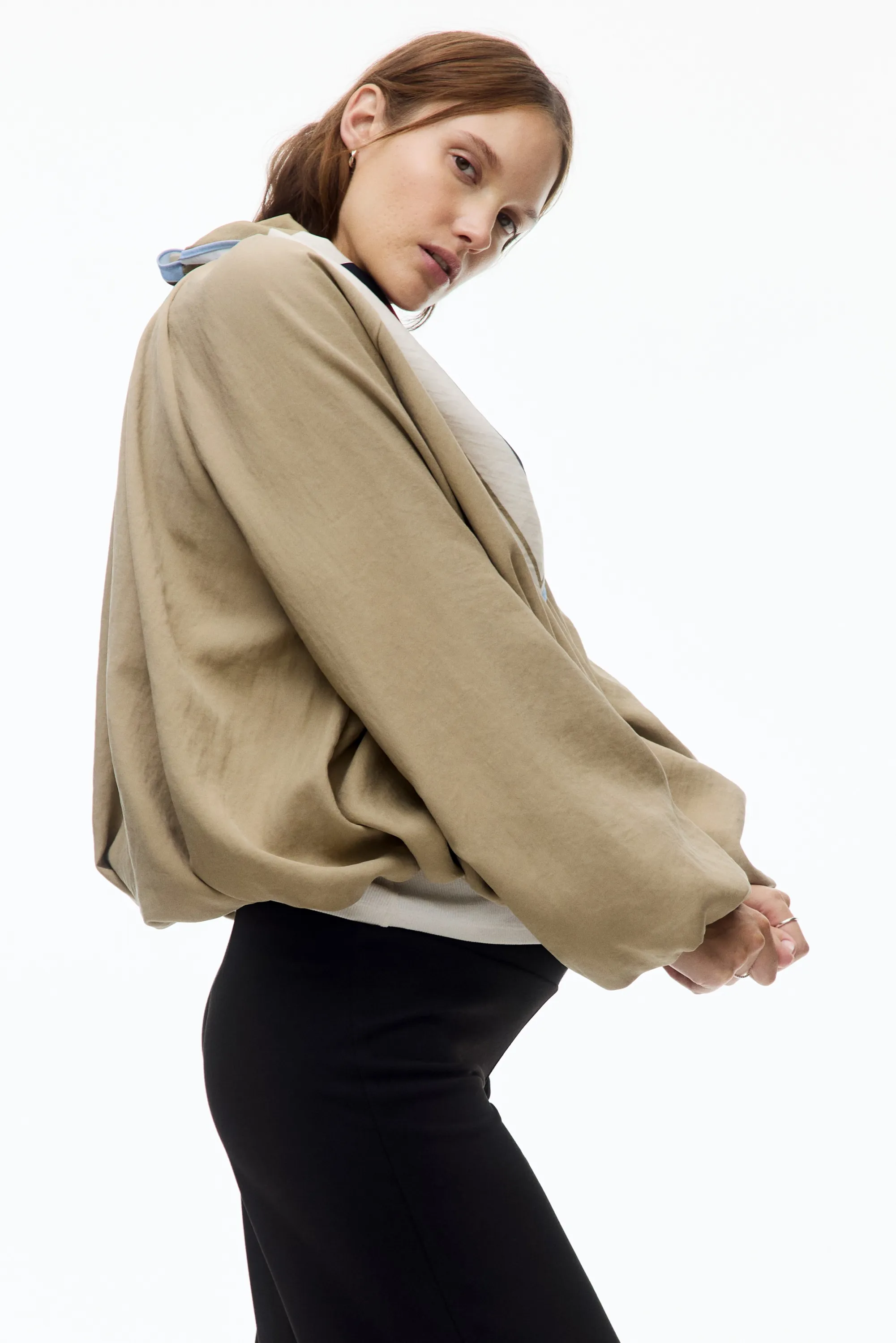 MAMA Pantalon large - Noir