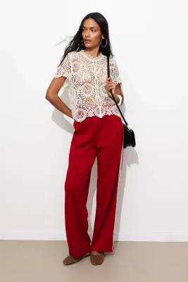 Pantalon de jogging à bandes — photo 4