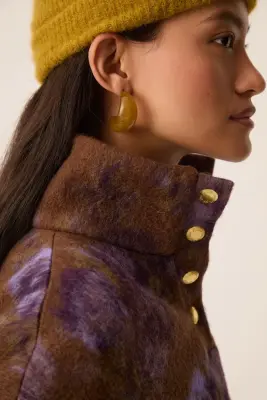 Boucles D'Oreilles Maddy Algue — photo 4