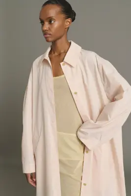 MANTEAU JOIE ROSE PÂLE — photo 3