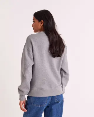 Sweat-shirt Virgile gris chiné — photo 5