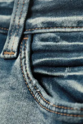 Jean bootcut skinny taille basse Booty Bei - Blue Moon - Bleu moyen — photo 5