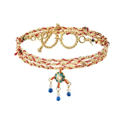 Bracelet gold red - Marie Laure Chamorel — photo 1