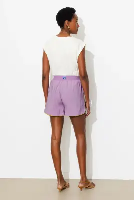 Short boxer à liseré Femme — photo 4