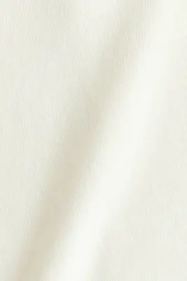 Top en maille fine avec col cheminée - Crème — photo 4