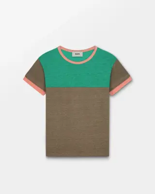 Patched Linen Short-Sleeve — photo 2