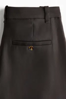 Pantalon chic - Marron foncé — photo 4