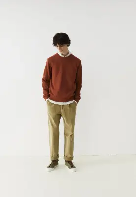 Le pull texturé - Terracotta — photo 3