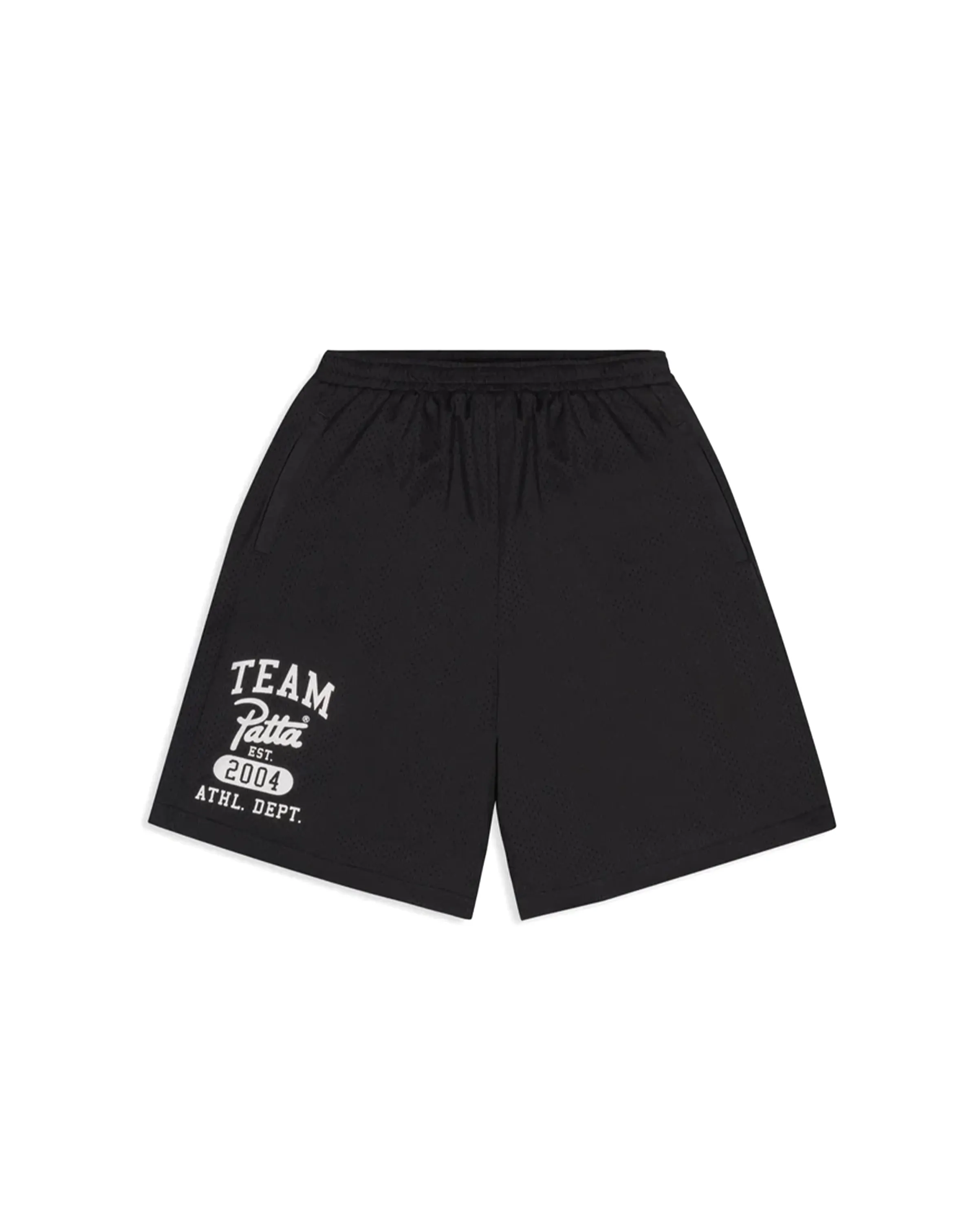 Athletic Mesh Shorts Black