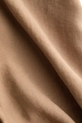Pantalon 7/8 en lin mélangé - Beige — photo 2
