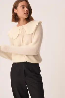 Gilet Carlie Creme — photo 3