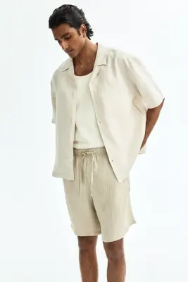 Short Loose Fit - Beige clair — photo 2