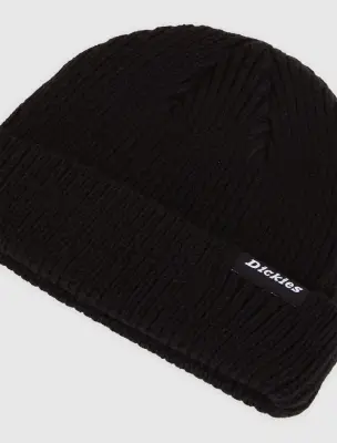 Bonnet Dickies Woodworth waffle beanie – black — photo 3