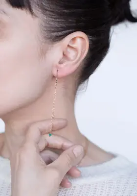 BOUCLES D’OREILLES PAPAYE — photo 5