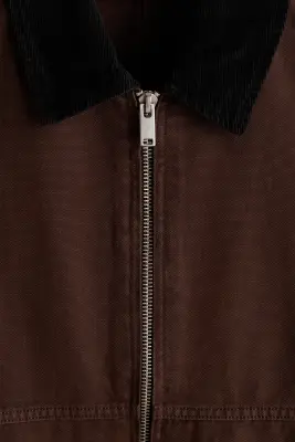 Workwear jacket - Marron foncé — photo 5