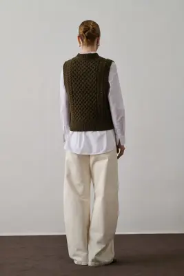PULL GARETH KAKI CHINÉ — photo 2