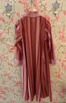 Robe Jil Stripe Terracotta Virginie de Vinster. -50% — photo 4