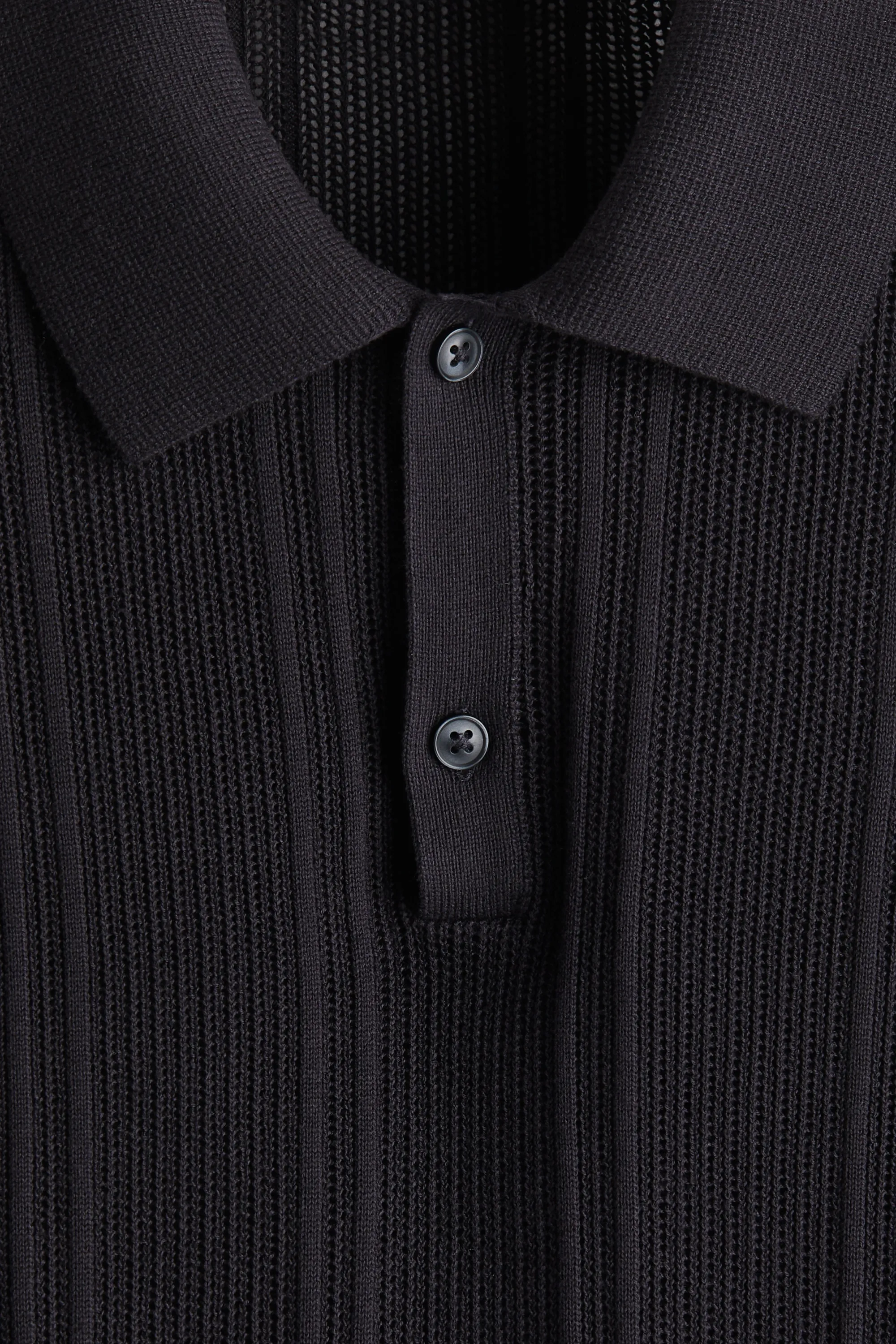 Polo Regular Fit - Bleu foncé