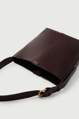 SAC SAUDADE MINI MARRON FONCÉ — photo 4