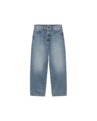Landon Pant Blue Destroy Wash Splatter — photo 2