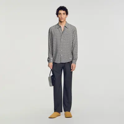 Chemise imprimé chaine