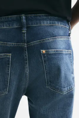 Slim Jeans - Bleu denim — photo 3