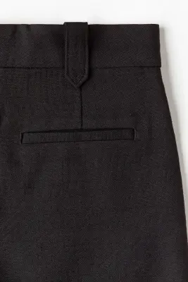 Short à plis - Noir — photo 5