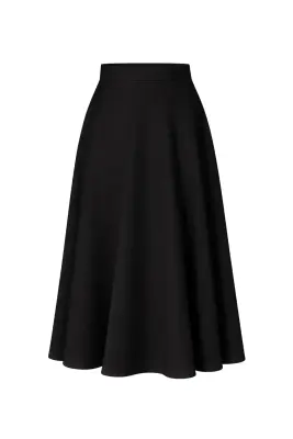 Richmond Midi Skirt - Black — photo 4