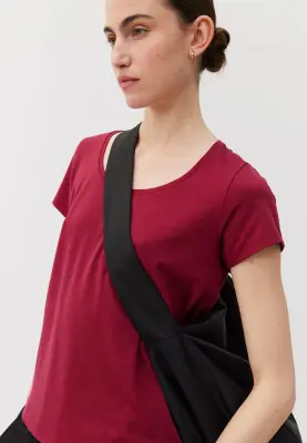 Le t-shirt Tencel - Framboise — photo 5