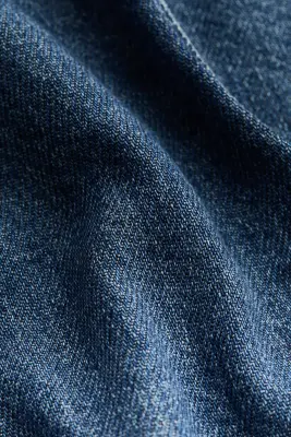 Denim handkerchief top - Bleu denim — photo 4
