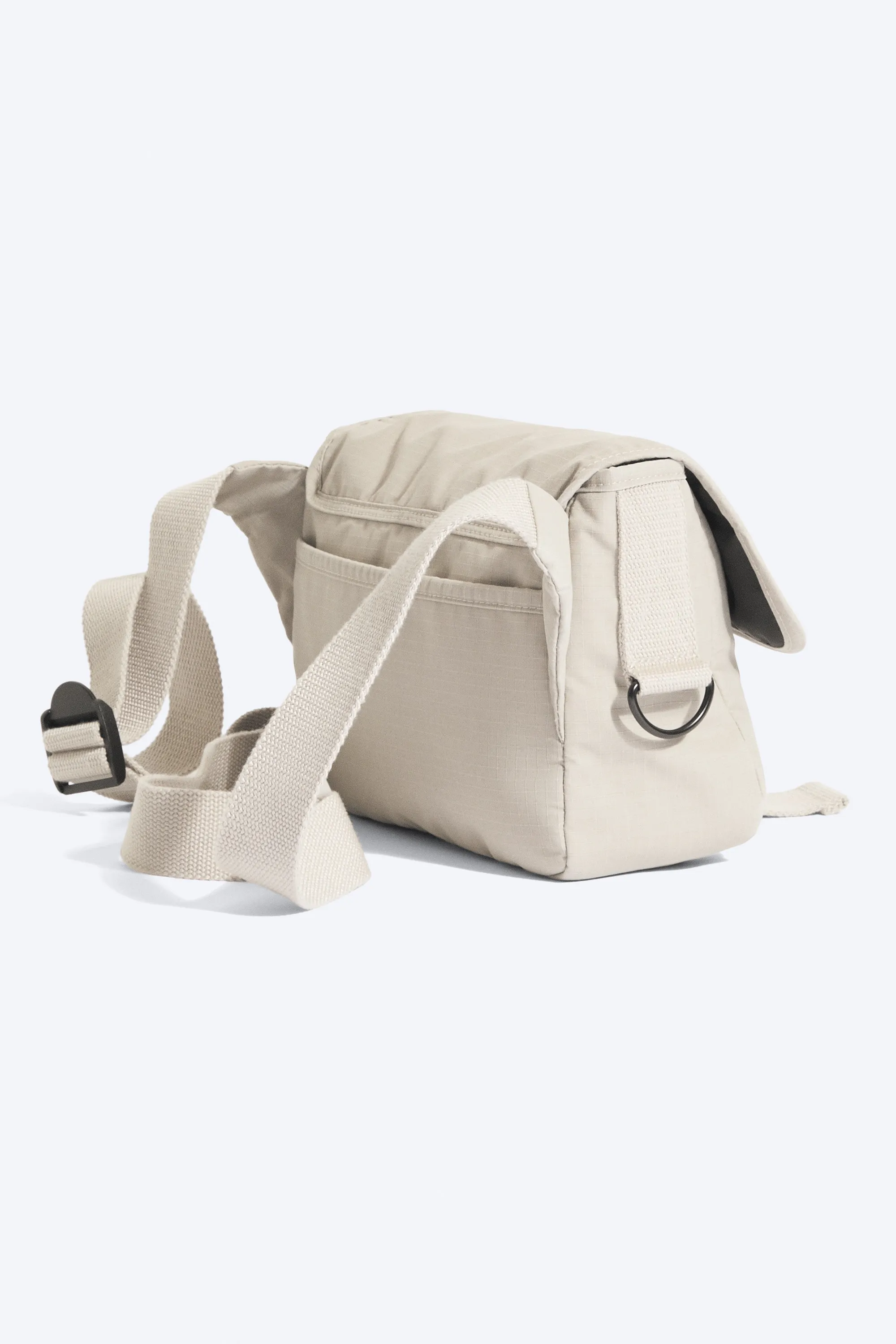 Sac messager à bandoulière - Taupe clair