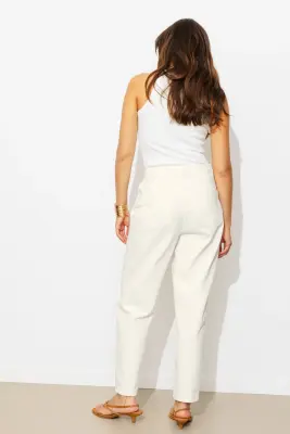 Jean carrot strassé Femme — photo 4